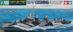 TAMIYA 1/700 31907 DD-797 USS CUSHING